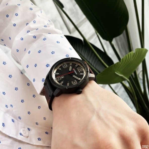 Curren 8327 Black-Brown