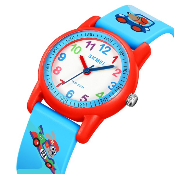 Годинник наручний Skmei 2157BURD Blue-Red