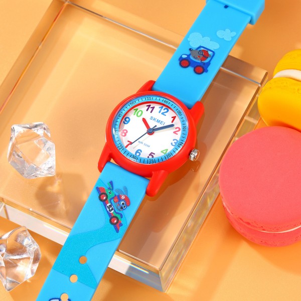 Годинник наручний Skmei 2157BURD Blue-Red