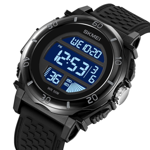 Годинник наручний Skmei 2099BKBK Black-Black