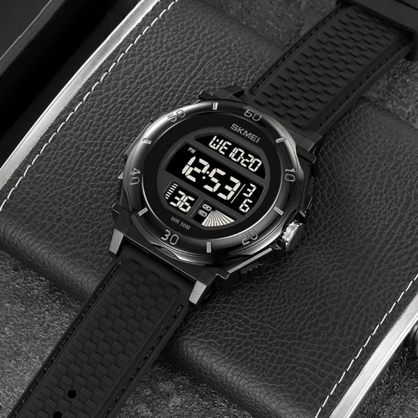 Годинник наручний Skmei 2099BKBK Black-Black