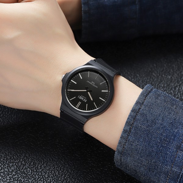 Годинник наручний Skmei 2108BKSI Black-Silver