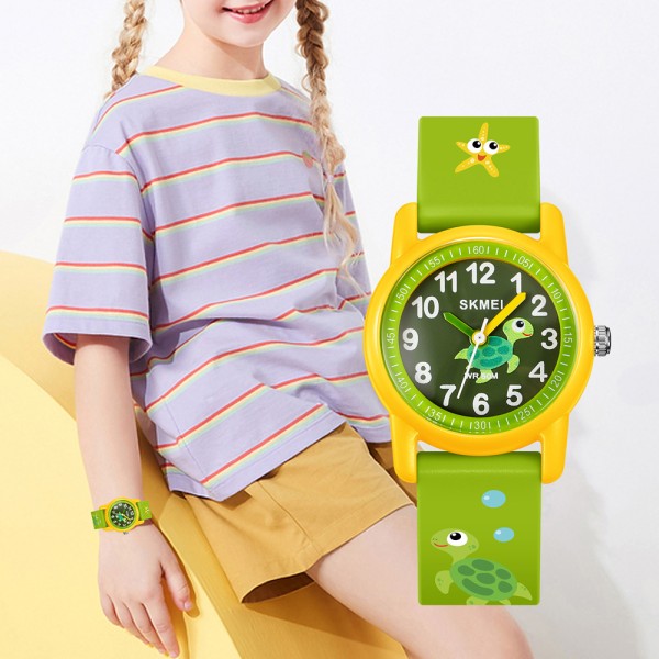 Годинник наручний Skmei 2157GNYL Green-Yellow