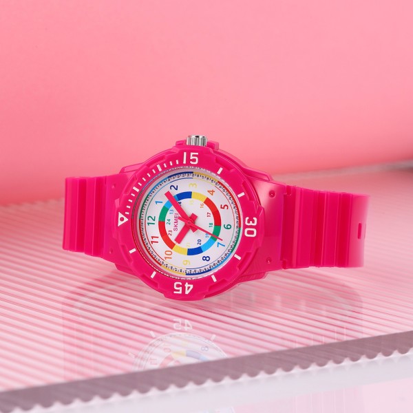 Годинник наручний Skmei 2012PK Pink
