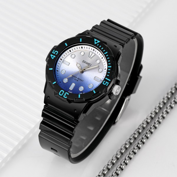 Годинник наручний Skmei 2012BKBU Black-Blue