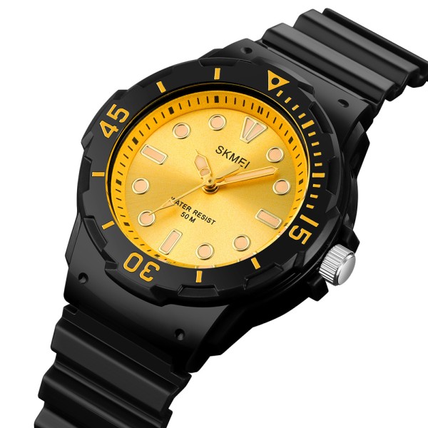 Годинник наручний Skmei 2012BKGD Black-Gold