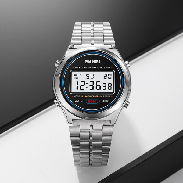 Годинник наручний Skmei 2146SI Silver