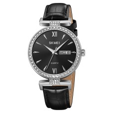Годинник наручний Skmei 2090SIBK Silver-Black