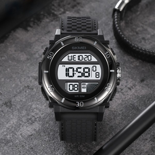 Годинник наручний Skmei 2099BKWT Black-White