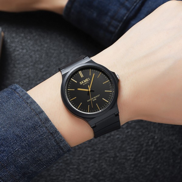 Годинник наручний Skmei 2108BKGD Black-Gold