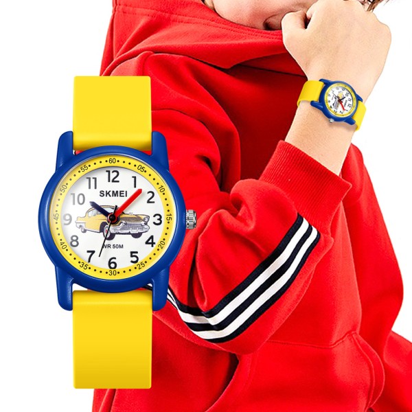 Годинник наручний Skmei 2157YLBU Yellow-Blue