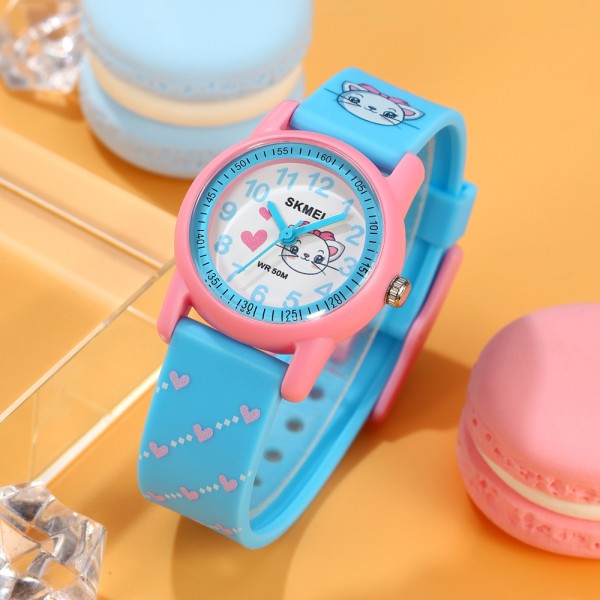 Годинник наручний Skmei 2157LBUPK Light Blue-Pink