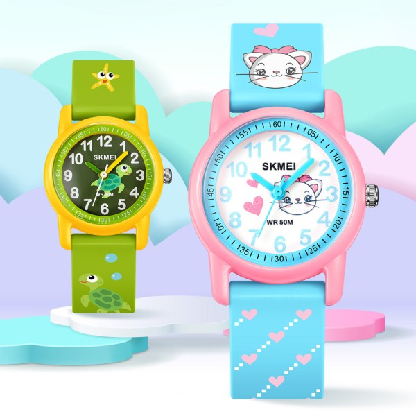 Годинник наручний Skmei 2157LBUPK Light Blue-Pink