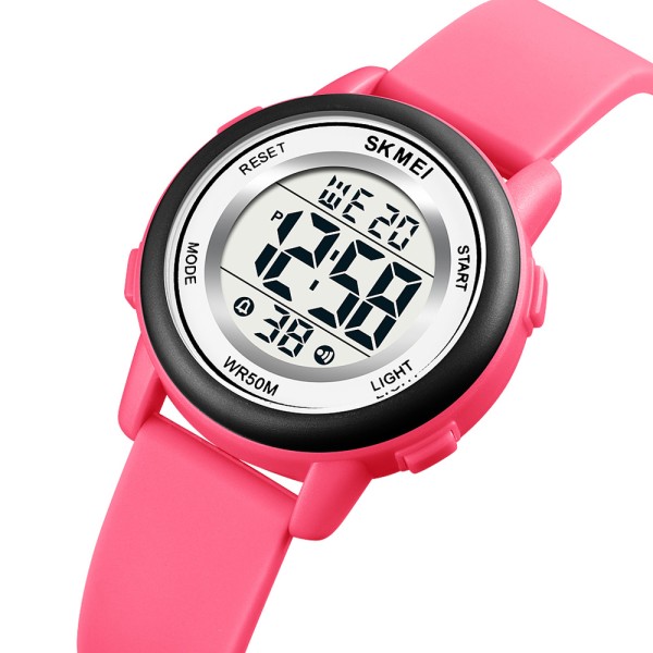 Годинник наручний Skmei 1721PW Pink-Black