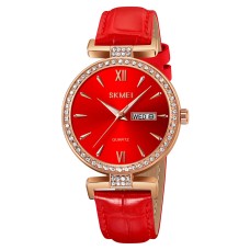 Годинник наручний Skmei 2090RGRD Rose Gold-Red