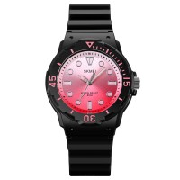 Годинник наручний Skmei 2012BKPK Black-Pink