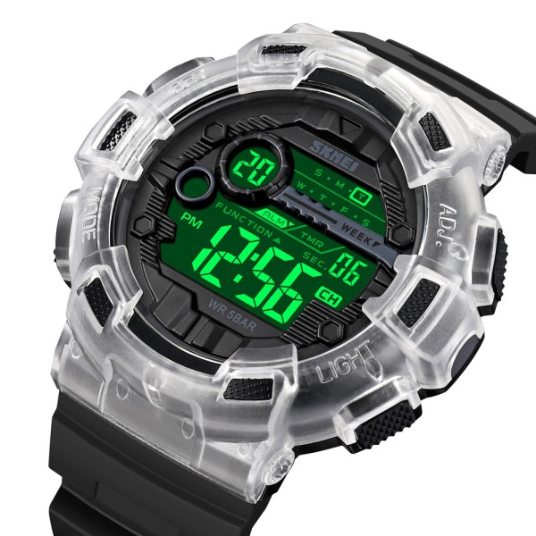 Годинник наручний Skmei 2110BKWT Black-White
