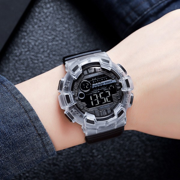 Годинник наручний Skmei 2110BKWT Black-White