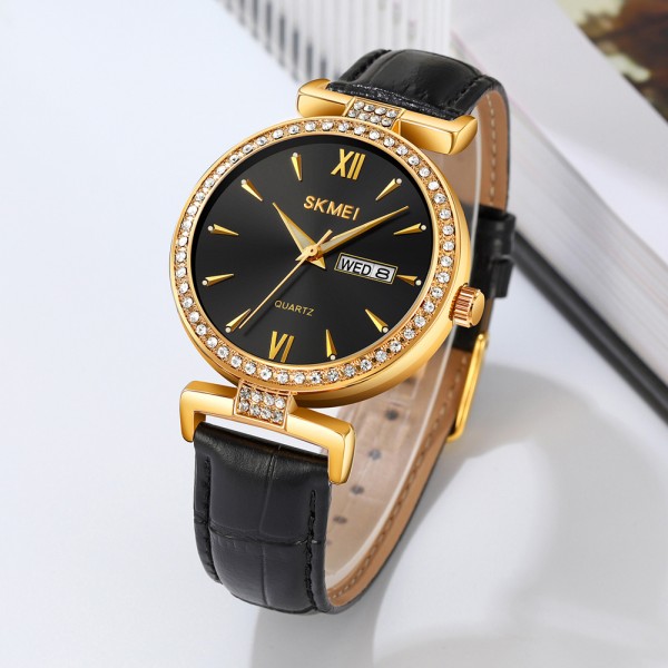 Skmei 2090GDBKBK Gold Black-Black