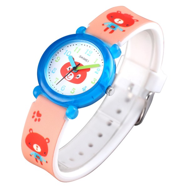 Годинник наручний Skmei 1621BUPK Blue-Pink