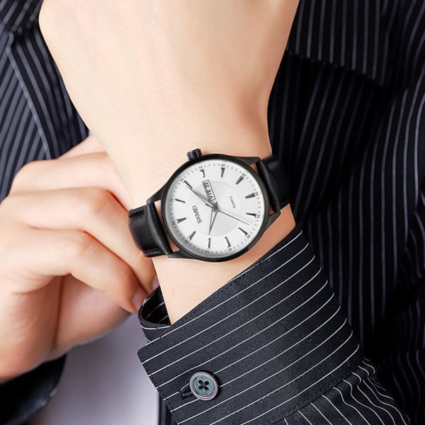 Годинник наручний Skmei 2075BKSI Black-Silver