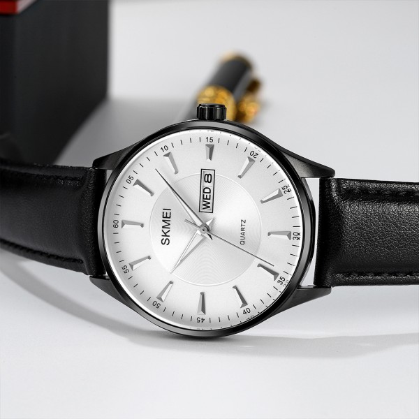 Годинник наручний Skmei 2075BKSI Black-Silver