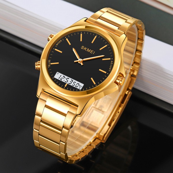 Годинник наручний Skmei 2120GDBK Gold-Black