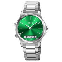 Годинник наручний Skmei 2120SIGN Silver-Green