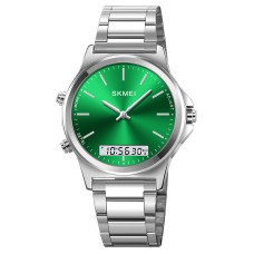 Годинник наручний Skmei 2120SIGN Silver-Green