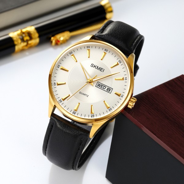 Годинник наручний Skmei 2075GDSI Gold-Silver