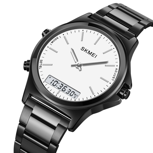 Годинник наручний Skmei 2120BKWT Black-White