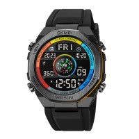 Годинник наручний Skmei 2209CLGD Colorful-Gold STOPPED