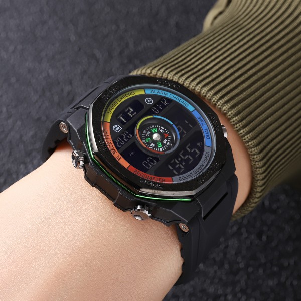 Годинник наручний Skmei 2209CLGN Colorful-Green STOPPED