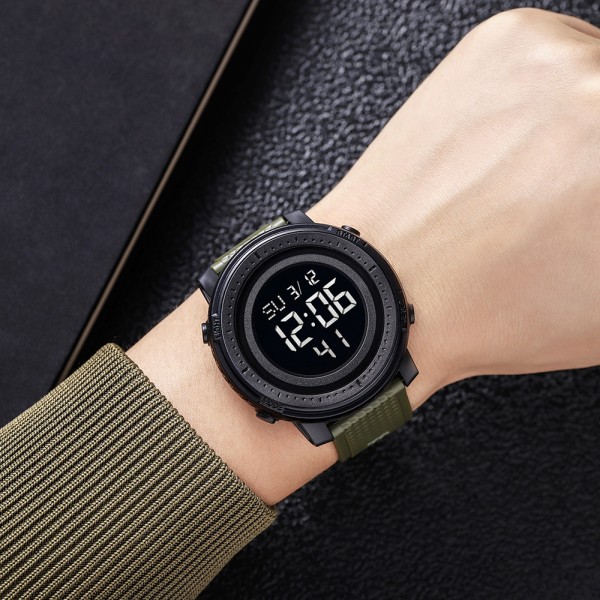Годинник наручний Skmei 2215AG Army green
