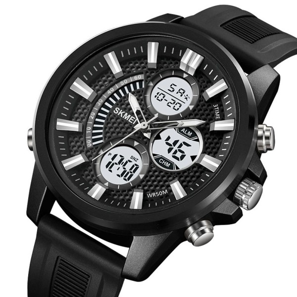 Годинник наручний Skmei 2235BKWT Black-White