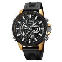 Часы наручные Skmei 2235BKGDBK Black-Gold-Black