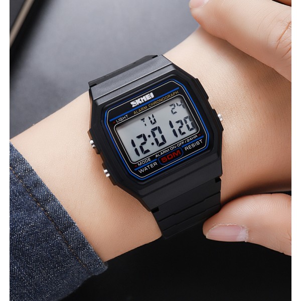 Годинник наручний Skmei 2042BKWT Black-White