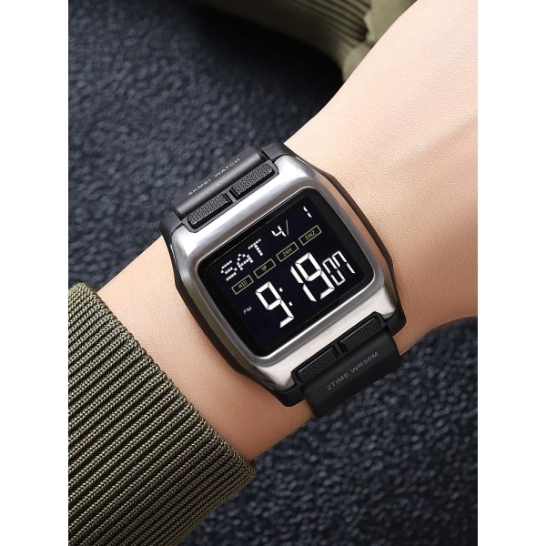Годинник наручний Skmei 2193SIBK Silver-Black
