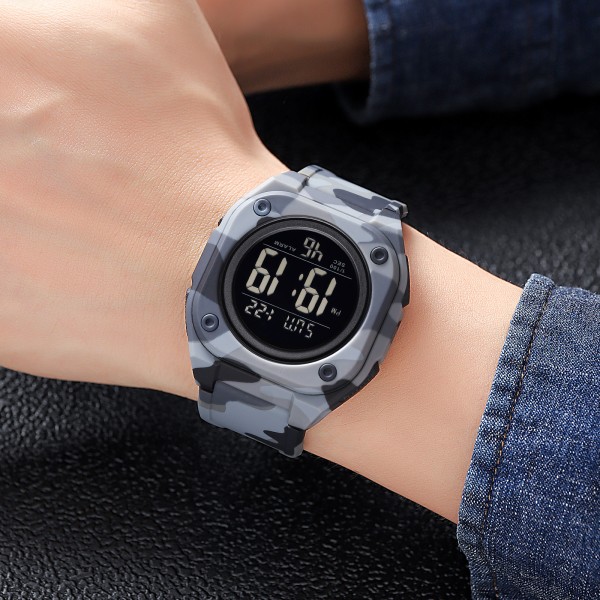 Годинник наручний Skmei 2160CMGY Camo Grey