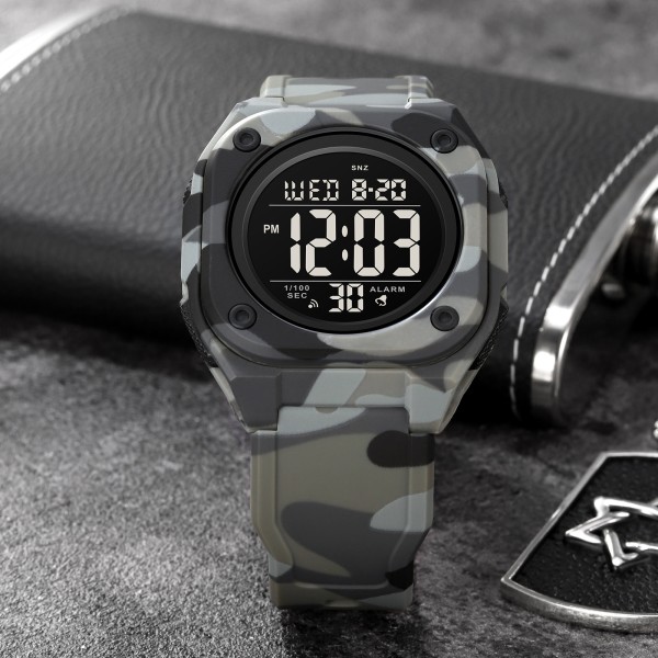 Годинник наручний Skmei 2160CMGY Camo Grey