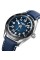 Годинник наручний Skmei 9232LSIBU Silver-Blue-Leather Strap
