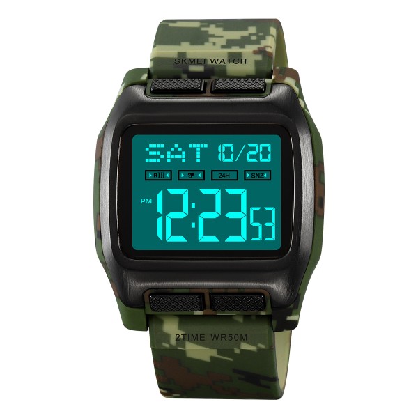 Годинник наручний Skmei 2193CMGN Camo Green