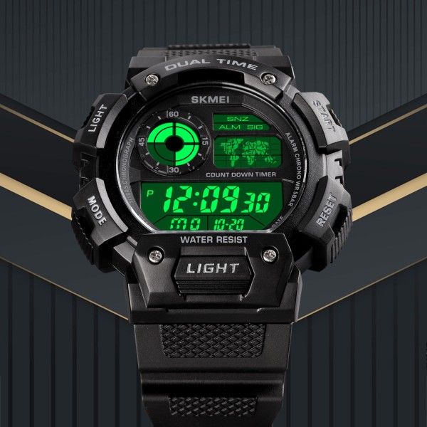 Годинник наручний Skmei 1723BK Black