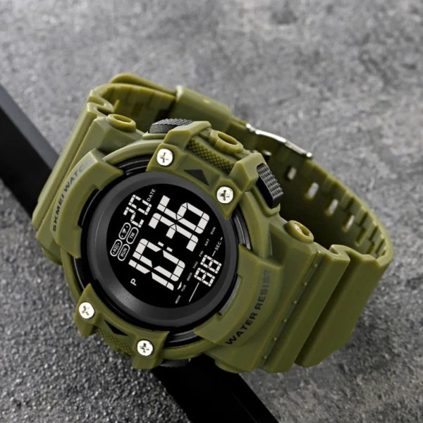 Годинник наручний Skmei 2195AG Army Green