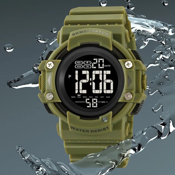 Годинник наручний Skmei 2195AG Army Green