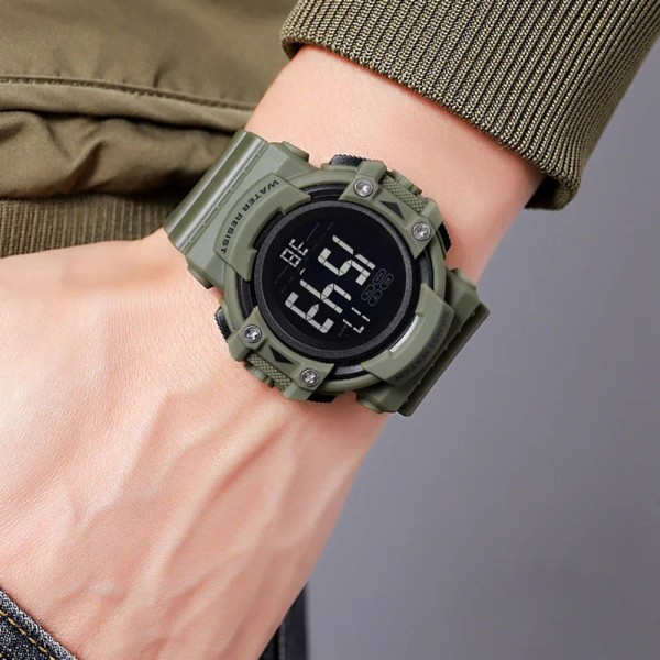 Годинник наручний Skmei 2195AG Army Green