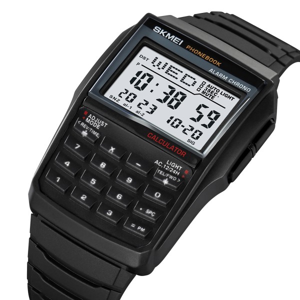 Годинник наручний Skmei 2255BK Black