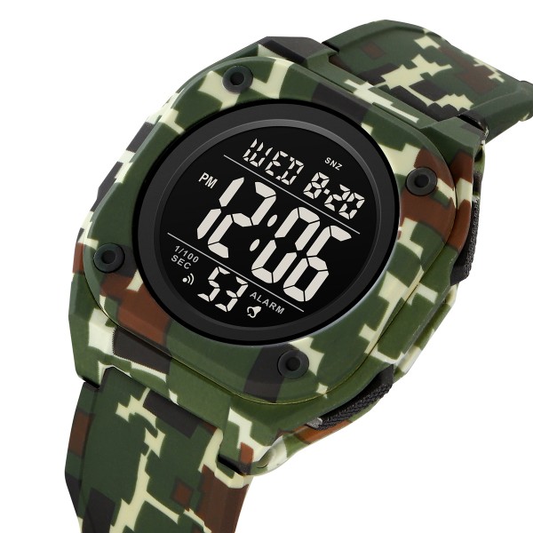 Годинник наручний Skmei 2160CMGN Camo Green