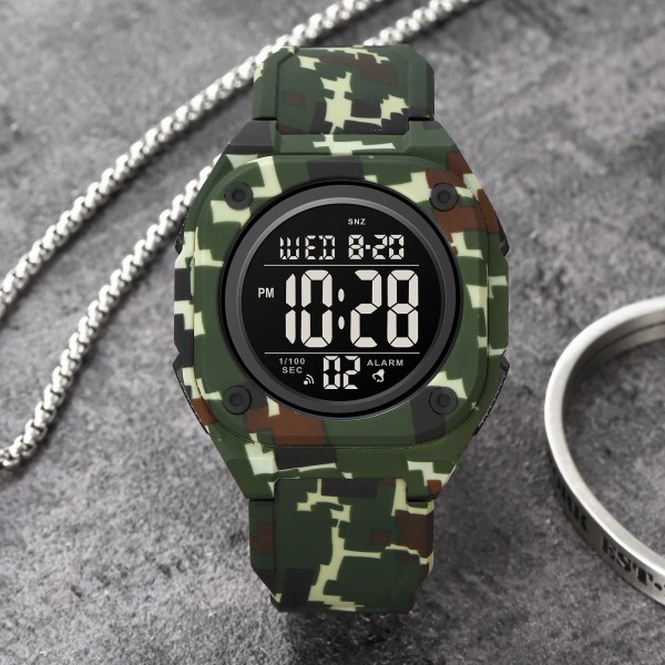 Годинник наручний Skmei 2160CMGN Camo Green