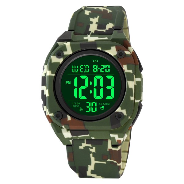 Годинник наручний Skmei 2160CMGN Camo Green